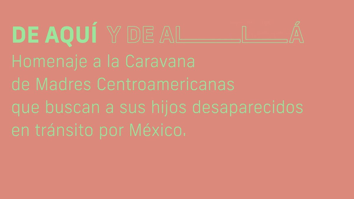 _earroyo's tweet photo. El jueves se lanza 'De aquí y de allá: homenaje a la Caravana de Madres Centroamericanas que buscan a sus hijos desaparecidos en tránsito por México', iniciativa de @MMMesoamericano, Cubettas Records, @uchidakiller, Pedro y El Lobo, @RIPmx @staticdiscos y Terminal Club Antisocial https://t.co/N0pMpRPGpp