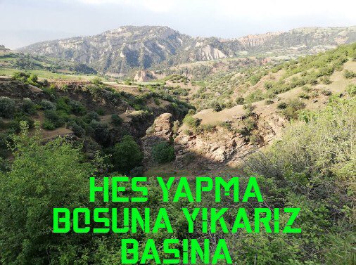 CevreDernegi's tweet photo. Bu dağlar, ovalar, dereler bizim!
Bu memleket bizim!
Yağmaya Talana Geçit Yok‼️
#GümüşÇayınaHesYapma
#KaraağaçKöyümeDokunma https://t.co/dyhEjQokPw