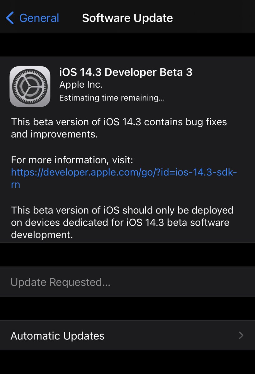 iOS 14.3 Beta3 나왔어요 :-)

#iPhone #iPadOS #Apple #Beta