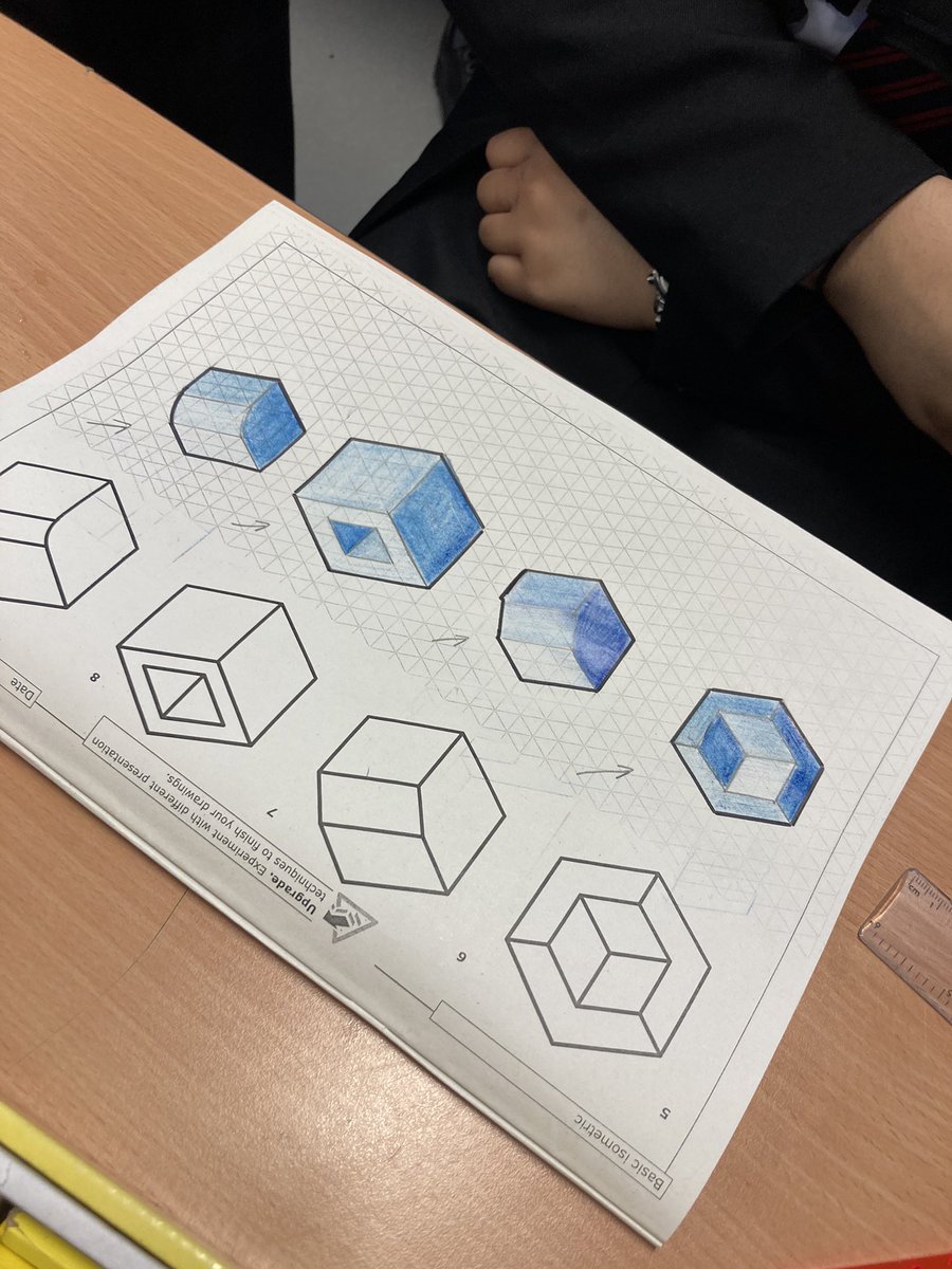TRS_DesTech's tweet image. An encouraging start by Year 10, using the drawing booklet 👍🏻 @TheRadclyffe #lostlearning #morechallengetocome #dtdot @educationCPD