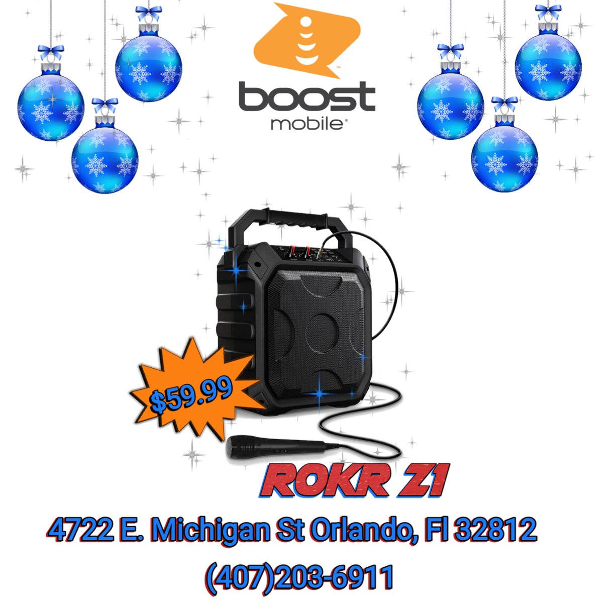 BoostMichigan's tweet image. DON'T FORGET THIS CHRISTMAS GIFT'S!!
ROKR Z1 $59.99.