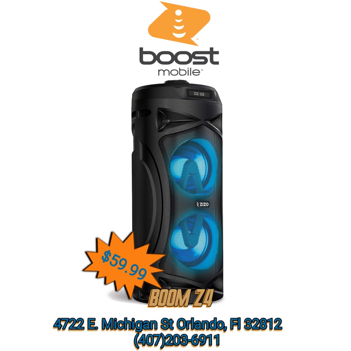 BoostMichigan's tweet image. BOOM Z4 $59.99