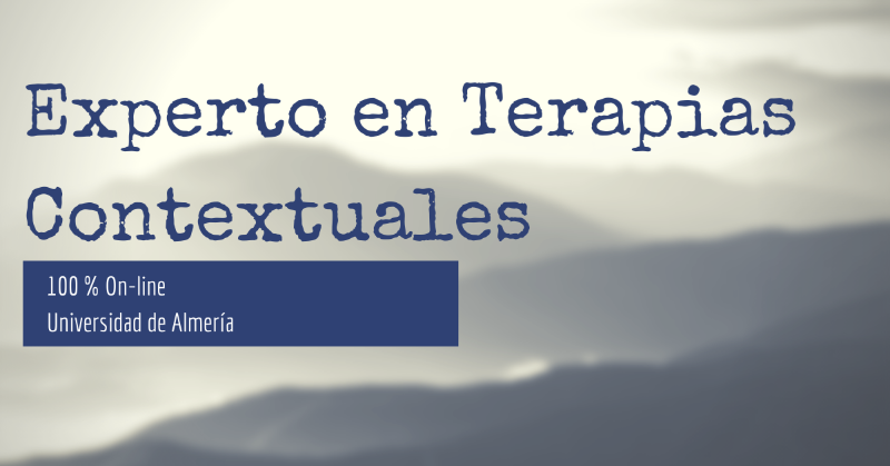 Contextuales's tweet photo. Totalmente on-line. Pagos fraccionados. Con la posibilidad de continuar hasta el nivel de Máster. Estudia en la Universidad española pionera en Terapias de Tercera Generación. Desde cualquier lugar del mundo. Infórmate