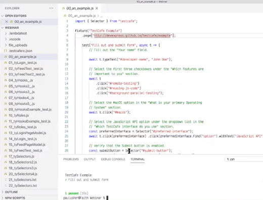 testmuai's tweet photo. 🔴LIVE🔴
@paul__usher assures that you don't need to be a hardcore developer to run your test cases on @DXTestCafe 🏆
PS: He also introduces us to #TeamYap, the perfect companion for end-to-end testing with TestCafe.
Tune in now!👇
https://t.co/3ESoGB8qIN https://t.co/MuqwfucPNj