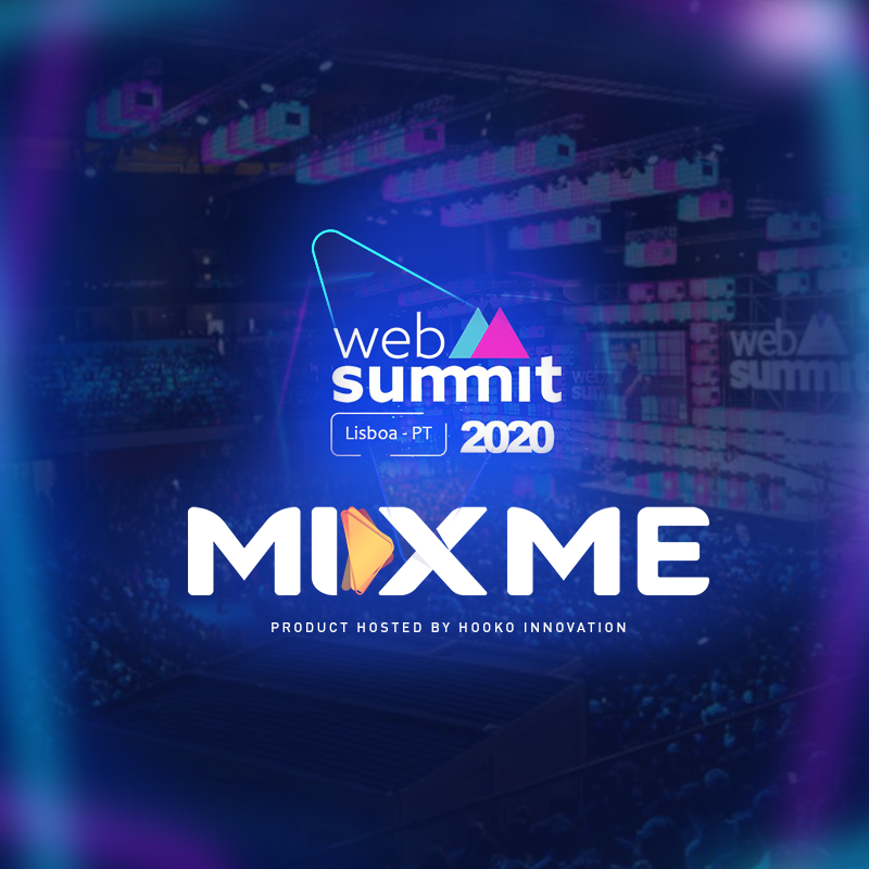 hookoinnovation's tweet photo. Starting today, one of the biggest entrepreneurial events, #WebSummit2020. We are honored to present #MIXME to investors from around the world. The event is being held virtually between the 2nd and 4th of December. https://t.co/EVmsoQl5rI