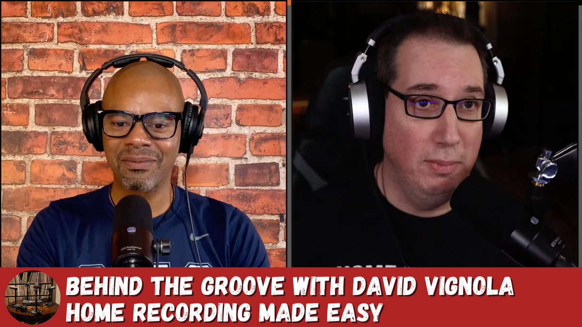 This episode of Behind The Groove, I interview David Vignola, Audio Engineer / Educator from @homerecordingma (Home Recording Made Easy). https://t.co/Bpux1LuOoj #recordingstudio #musicproducer #musicproduction https://t.co/SHzqSa42VY