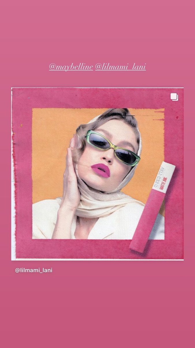 Gihadidarg's tweet image. 📲| Gigi vía Instagram Stories! “Tan solo pensando en este día @ lilmami_lani 😁😁😁🥳”