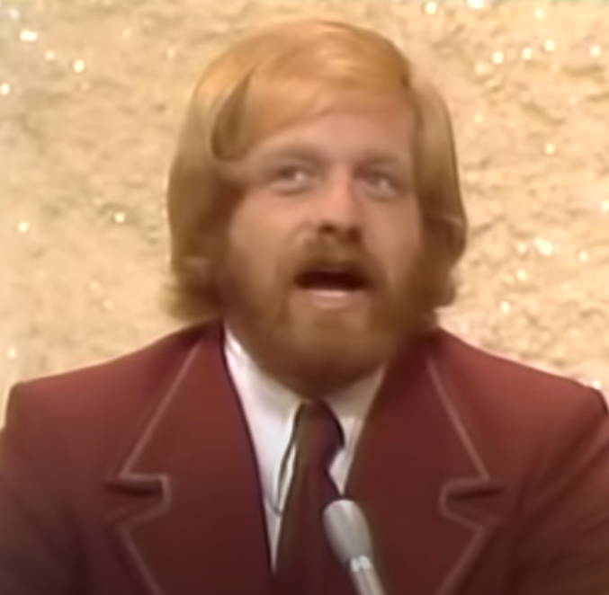 Joe_A_Blevins's tweet photo. Where did #MatchGame74 find these people? This guy is like if a '70s Beach Boy filled in for Captain Kangaroo. https://t.co/eUmXYlUwvl