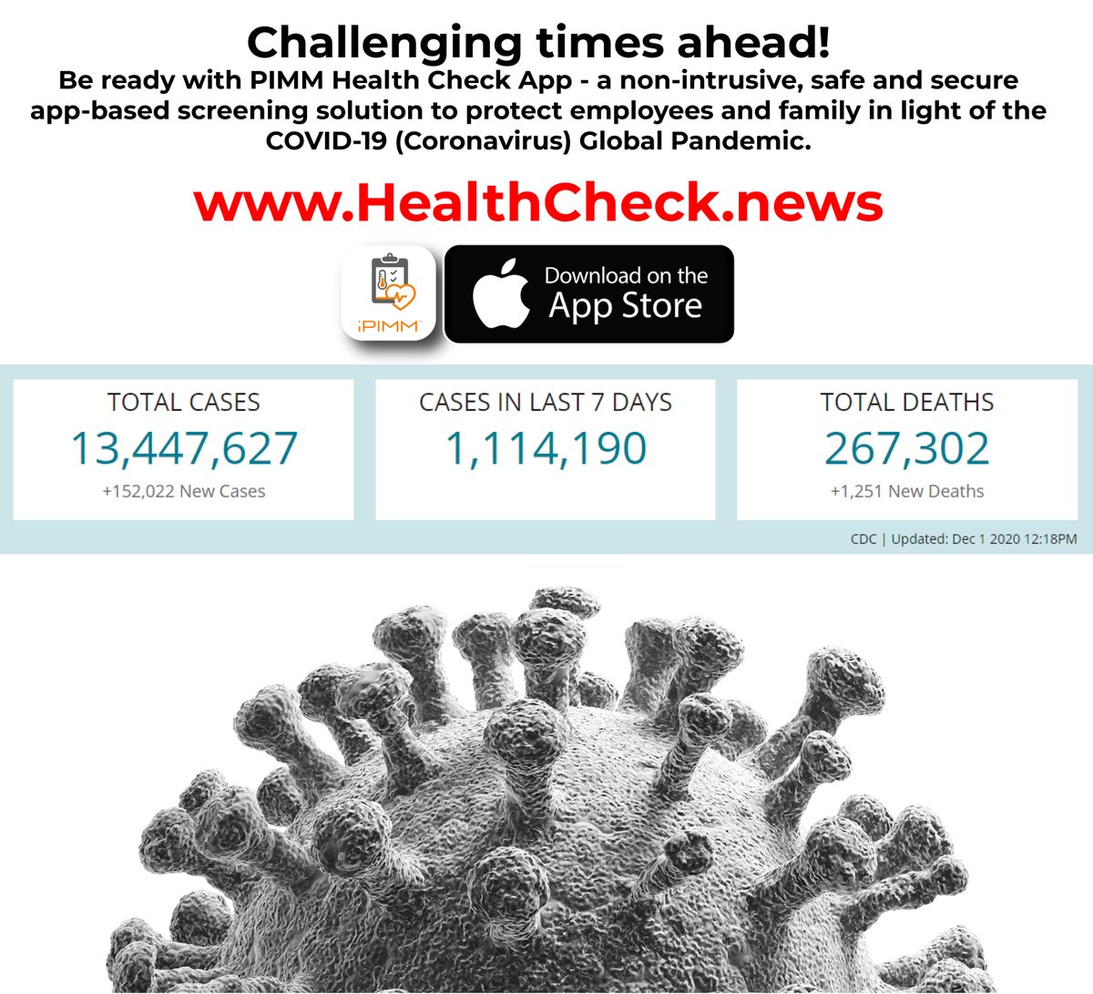 PIMMBuddy's tweet photo. ***COVID-19 Alert: Cases are Rising!***
Be ready with the Procuro PIMM Health Check App – Call us today to schedule your FREE online demo at (858) 457-8160 or visit us at https://t.co/EHX4ri5R2v.
#COVID2021 #HealthCheckApp #CovidAlert #PIMM #Procuro https://t.co/fAUnkhQscU