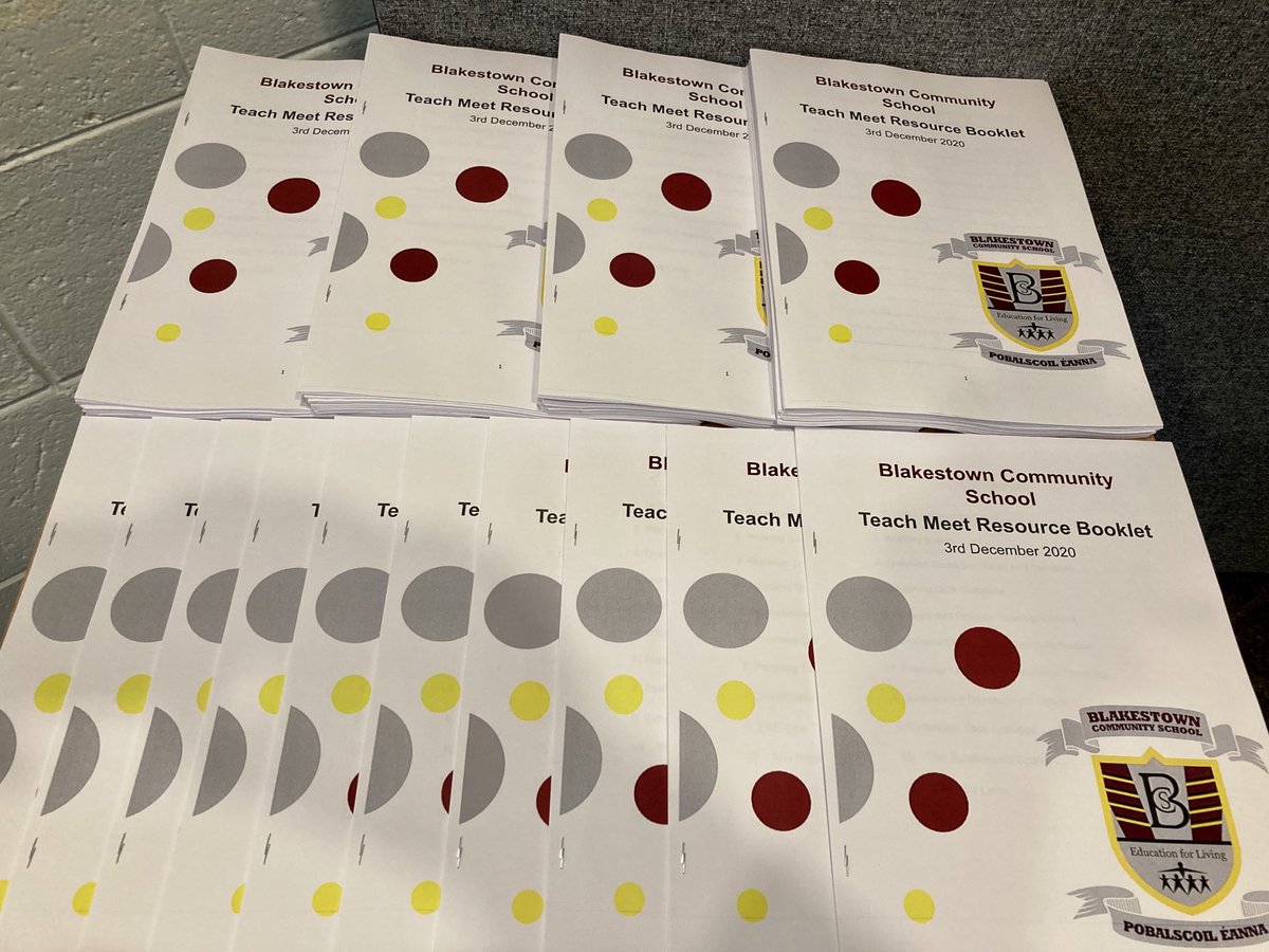 BlakestownCS's tweet photo. In another first for BCS, we look forward to our 1st Annual TeachMeet tomorrow: organised, hosted and presented completely in-house. A range of fantastic workshops! 👏🏼 ⁦@accsirl⁩ ⁦⁦@NAPD_IE⁩ ⁦@Geography_BCS⁩ ⁦@English_BCS⁩ ⁦@History_BCS⁩ #edchatie https://t.co/UfWp2EXT4p