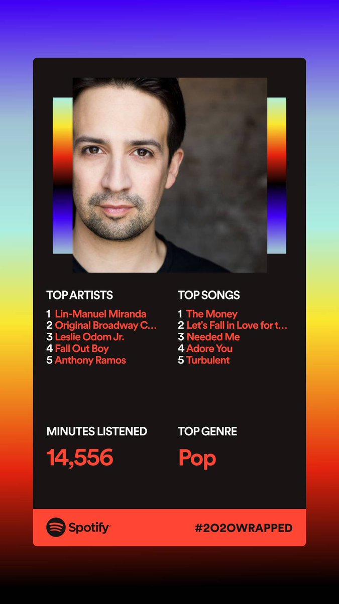 hotdog1000000's tweet photo. This year wouldn’t have been possible for me without @Lin_Manuel 💕 https://t.co/VDbQSgVoid