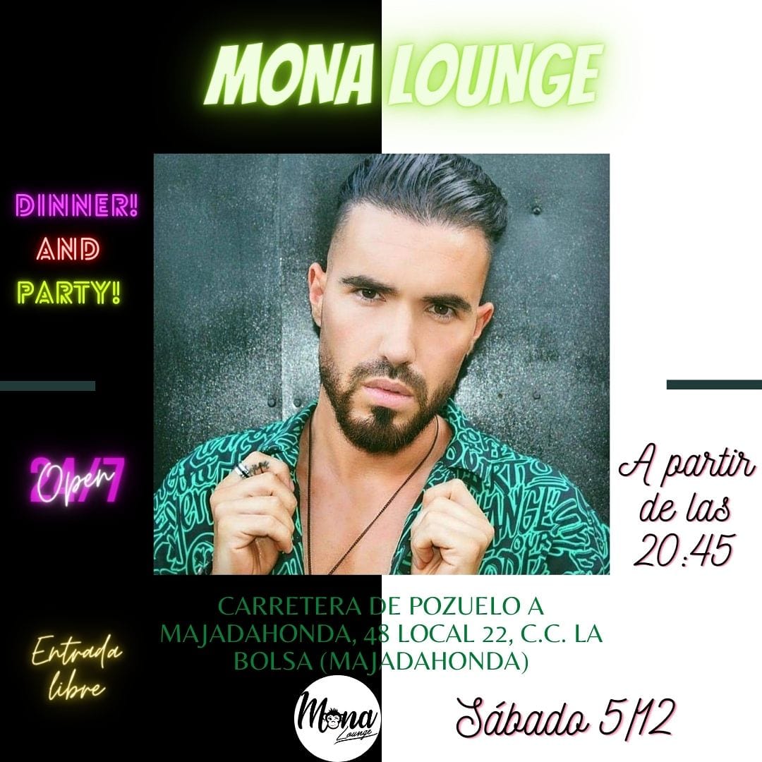 FansJorgeDylan1's tweet photo. Concierto 5 de diciembre de @JDylanOficial en sala Mona Lounge a partir de las 20:45 H no se lo pierdan #musica #canciones #jorgedylan https://t.co/AbPIVD5XjT