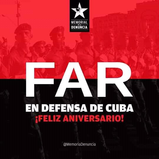 @ValoresTeam1 @Reylope13 @DiazCanelB @AliRubioGlez @FrankDCub @Rolysanchez21 @VerdadQba @AlfonsoRamrezL2 @darioblo1986 @SantosKimany @RoselysSandoval @minint_cuba 'No existe arma más potente que la convicción profunda y la idea clara de lo que debe hacerse'. #Fidel

#2Dic marca el nacimiento del Ejército Rebelde y su posterior continuador las FAR, proeza que contribuyó alcanzar el sueño de la liberación Nacional.

#DíaDeLasFAR
@DeZurdaTeam