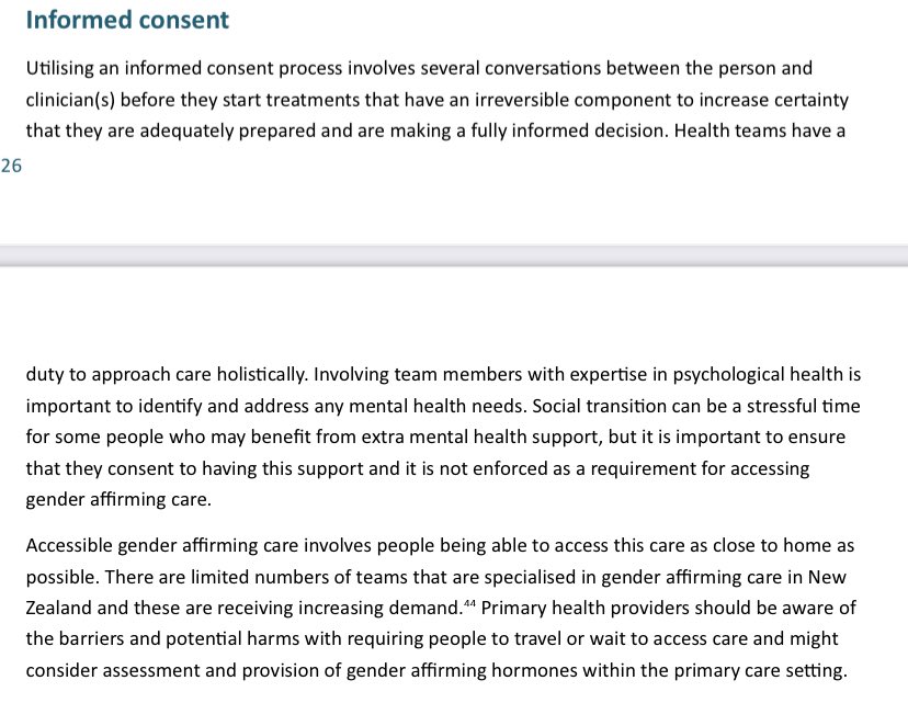 Both the NZ and Australian models build in a complex assessment of informed consent, using a fully MDT approach