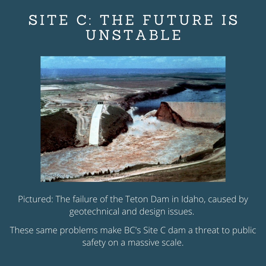 Site C is a megadam currently under construction on the Peace River in BC. Despite violations of treat rights, irreparable environmental damage, the destruction of BC’s best agricultural land, and enormous economic loss, construction of the dam continues.