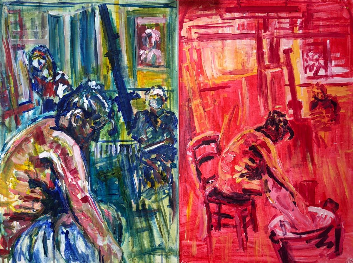 DidcotSixthForm's tweet image. Beautiful artwork from an amazing Year 13 student ⁦⁦@StBirinusSchool⁩ ⁦@DidcotGirls⁩ ⁦@TechArtDGS⁩