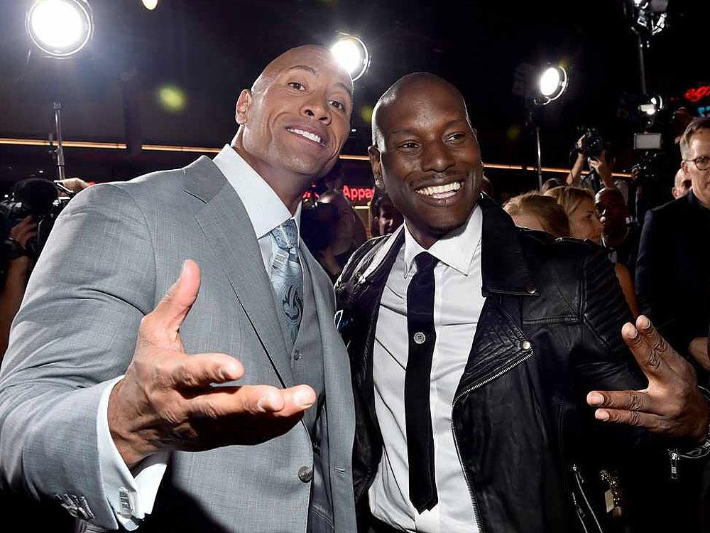 Tyrese Gibson and Dwayne Johnson end Fast &amp; Furious feud