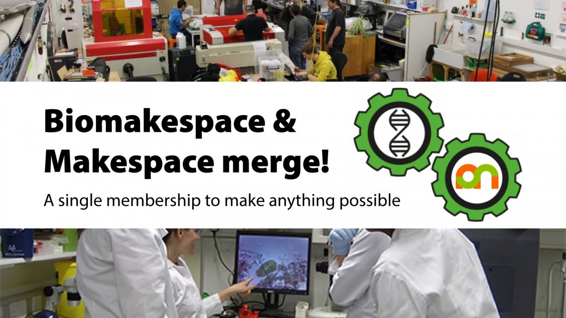 ICYMI - Exciting News: Biomakespace &amp; Makespace merge! 🎉 - mailchi.mp/1e3dd3281429/b… opening up new opportunities for biology and engineering in #Cambridge! #diybio #synbio #biotech #making