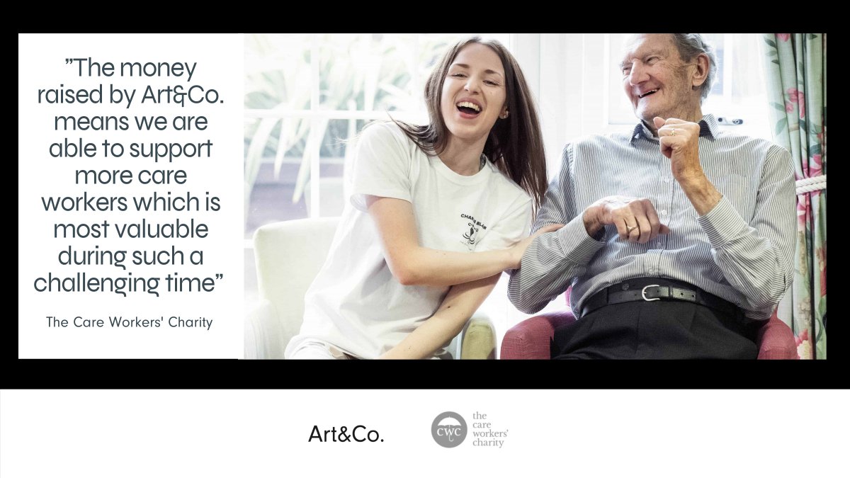 Art&amp;Co. Disperses Funds to <a href="/CareWorkersFund/">The Care Workers' Charity 🧡</a>

"The Care Workers'​ Charity looks after the wonderful people who look after our loved ones.” Art&amp;Co. Founder and PremFina CEO, <a href="/bundeep/">Bundeep Singh Rangar</a> Singh Rangar. 

To read more visit here: bit.ly/33BJIF5