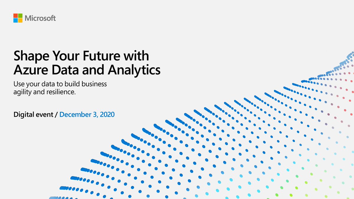 ArtisConsulting's tweet image. Before 2020, data and analytics were a business priority. Now they’re a necessity. Get strategic about your data at the #Azure digital event. Register: …uredataandanalytics2020.eventcore.com