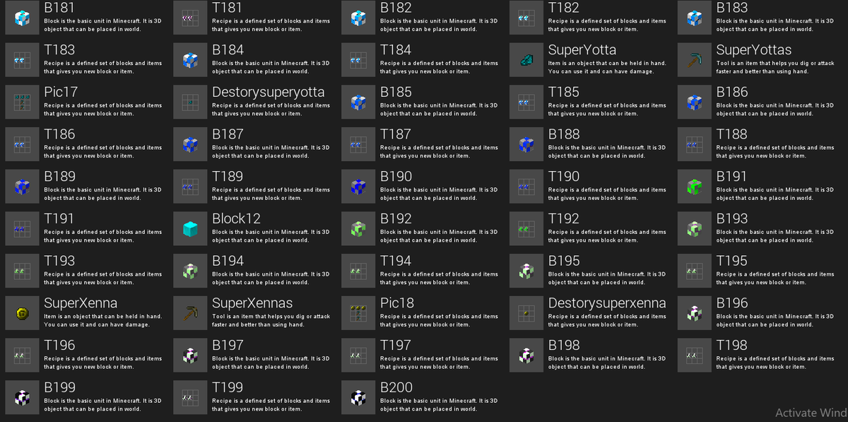 ThisCrash's tweet image. I reached level 200 tile on Minecraft on November 28, 2020