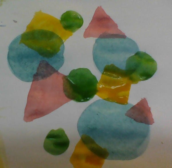 Working on watercolor techniques in virtual class and it made my day to hear Ss excitedly reacting to the wax resist technique #jmlpride <a href="/JML_MS_Official/">JM Lunsford MS</a>