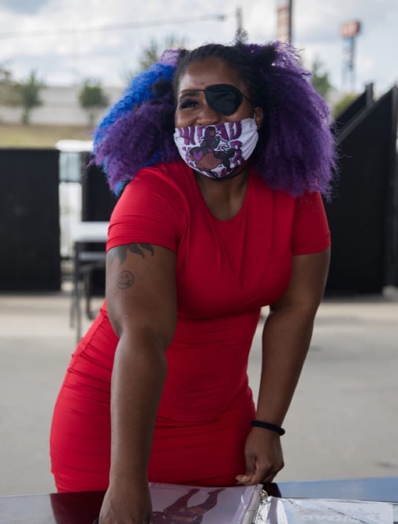 _TheWOAD's tweet photo. Loooove this #candidshot💕
Can u tell I’m smiling tho?😁😁
#WOAD #1EyedThickThighed
@MissionProWres #MPWOutOfHell https://t.co/42ZQf5MIrj