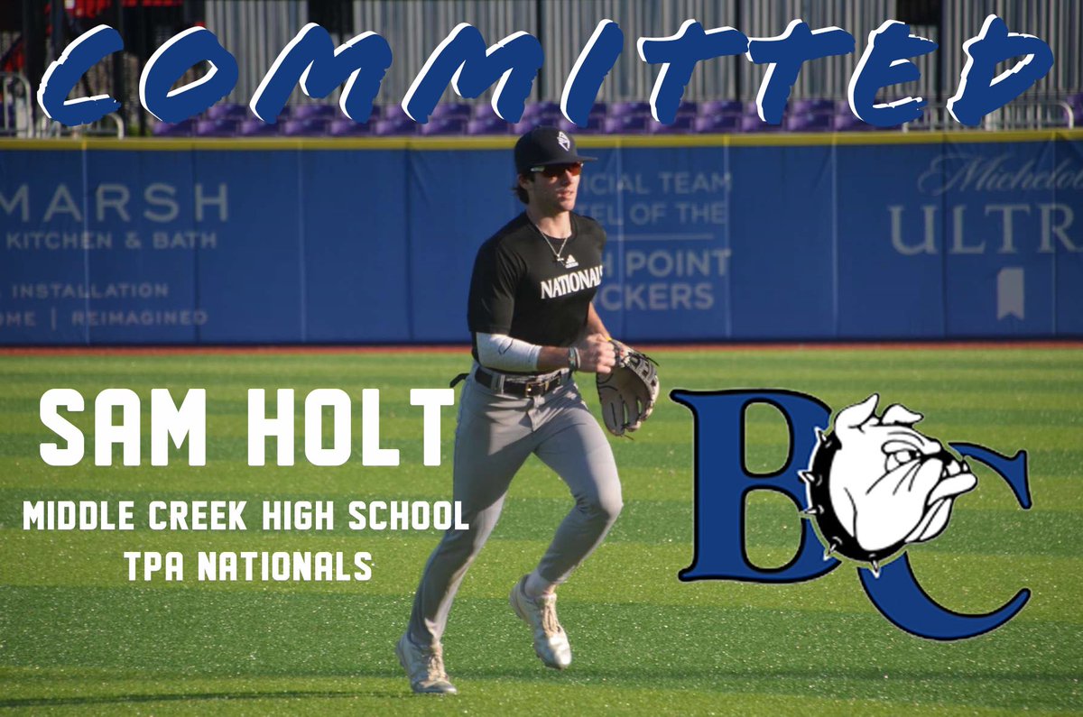 I am very excited to announce that I will be committing to Barton College to further my academic and athletic career!  Thank you to all my coaches, friends, family and God for the blessings He’s given me!  <a href="/tpanationals/">TPA Nationals</a> <a href="/MCreekBaseball/">Middle Creek Baseball</a> <a href="/Dheals1735/">Danny Healey</a>
