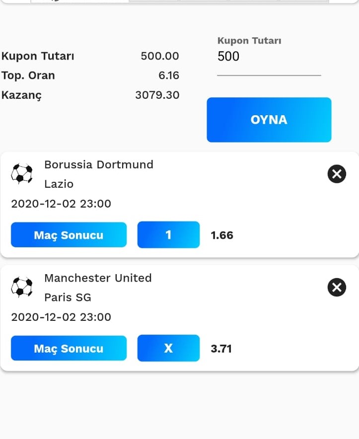 kuponstarapp's tweet photo. @sporx Berabere biter. Tarafımız belli 

Kuponstar oyunu ile para yatırmadan ve kaybetme riski olmadan istediğin kadar kupon oluştur, eğlenmene bak. Binlerce oyuncu arasındaki yerini al. 

Google Play Store -> https://t.co/io4eAxPv18 https://t.co/A4aRRYmKQZ