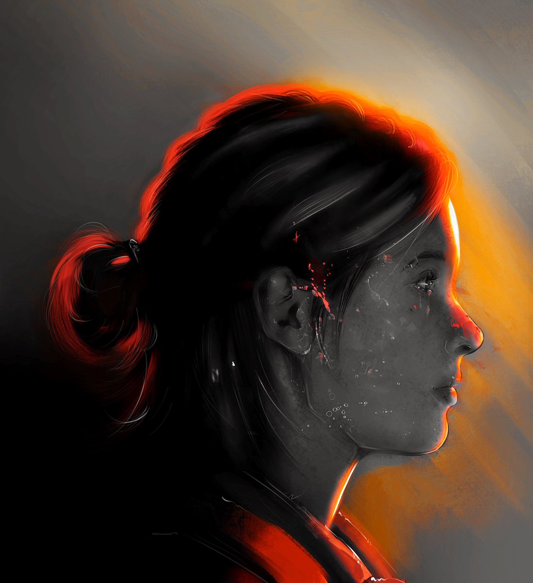 Sarokeye's tweet image. "If somehow the lord gave me a second chance at that moment, I would do it all over again" - Joel Miller
An illustration I did recently of Ellie and Abby. I love these girl 🥲❤️🥺
#TheLastOfUsPart2 #TLOU2 #fanart #elliewilliams #abbyanderson #digitalillustration #TheLastOfUs