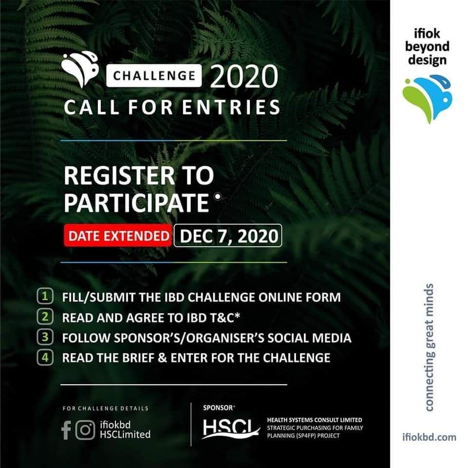 Ifiokbd's tweet photo. Hey great minds do check https://t.co/Yx0sBWMELi for detailed information about the ongoing #ibdchallenge sponsored by @HSCLimited which has been extended till Dec 7, 2020 #RT #RetweeetPlease https://t.co/rMq4SkQacL