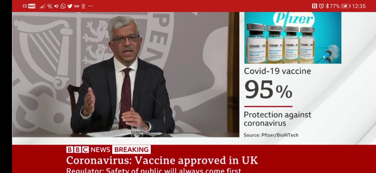 <a href="/BPSPresident/">Professor Sir Munir Pirmohamed</a> well done Sir Munir great to see you this morning at <a href="/10DowningStreet/">UK Prime Minister</a> together we can get through this <a href="/TutumWorkplace/">Tutum Workplace</a> <a href="/passport_v/">V-Passport®️</a> testing is going to be key until critical mass #vaccination is deployed #Covid19UK #COVIDSecondWave