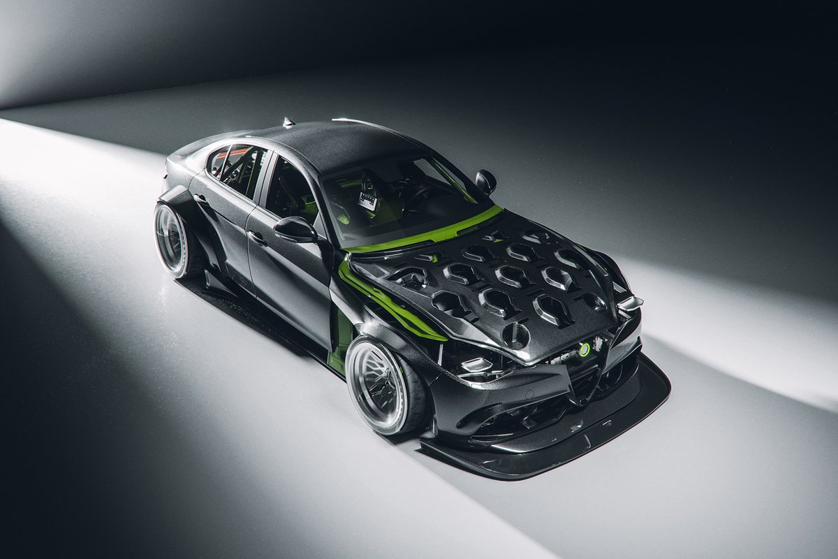 Khyzyl Saleem My Un Hinged Alfa Romeo Giulia Created For Our Last Carboncitizens Release Of The Year T Co 7unilbshwl T Co Fuqjsy22hu T Co Gpbgqkoix9
