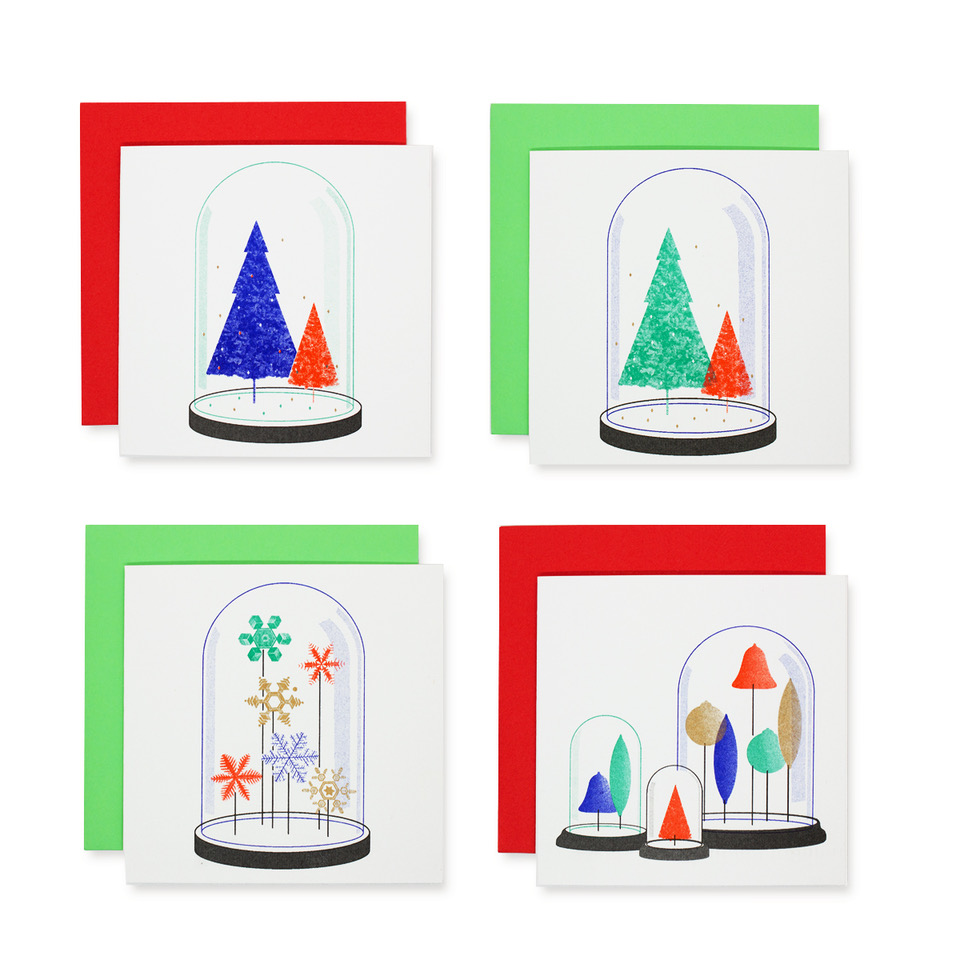 Christmas cards by Bomull Press. Packs of 8, plus single cards available bit.ly/33BXPu1 #Christmas #Brockley #supportlocal