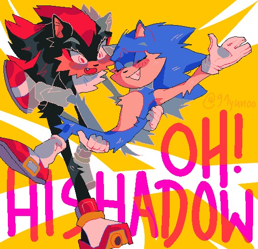 ソニック 「fell for u ??

#sonadow 」|jun ! comms openのイラスト