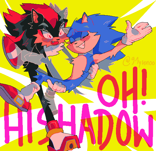 ソニック 「fell for u ??

#sonadow 」|jun ! comms openのイラスト