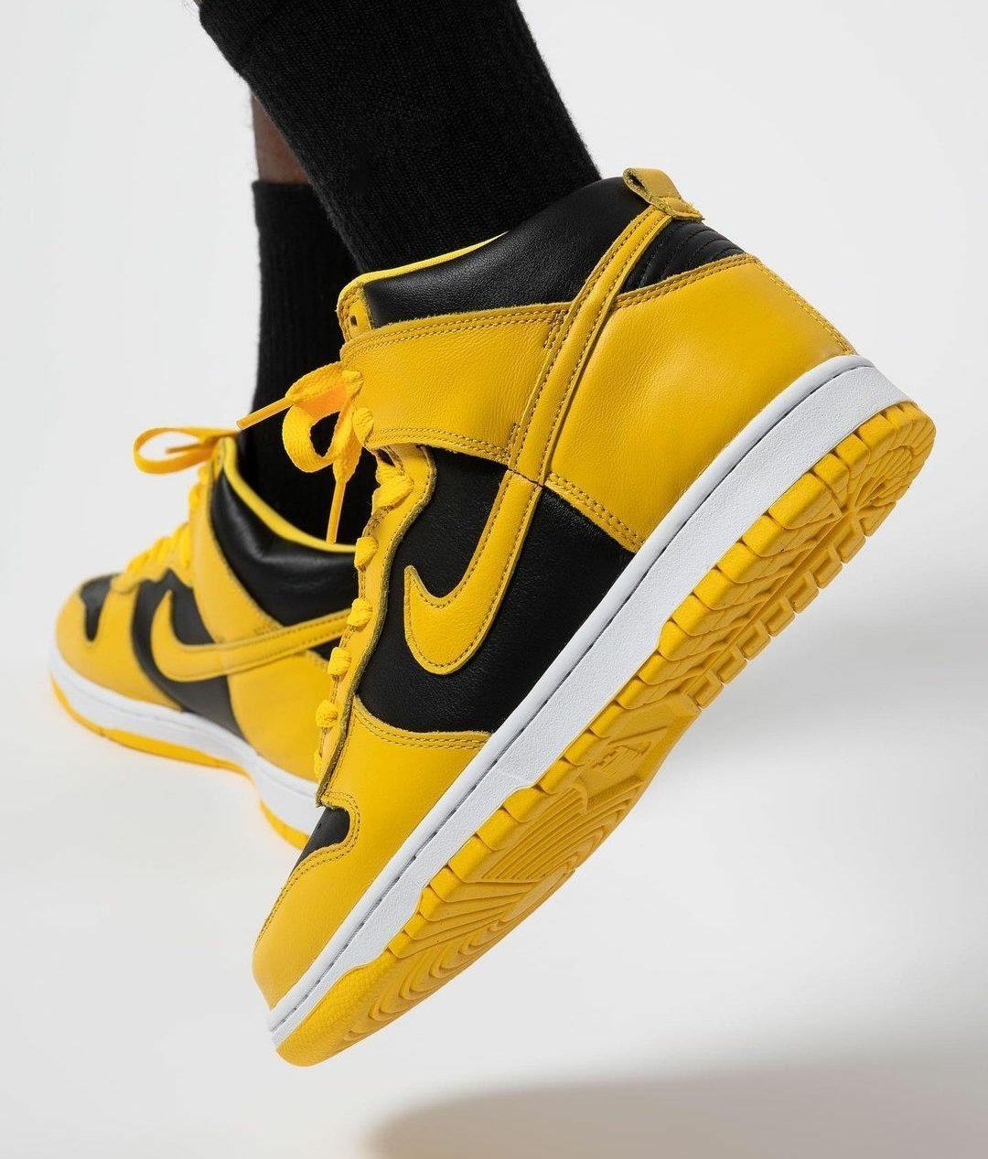 varsity maize on feet