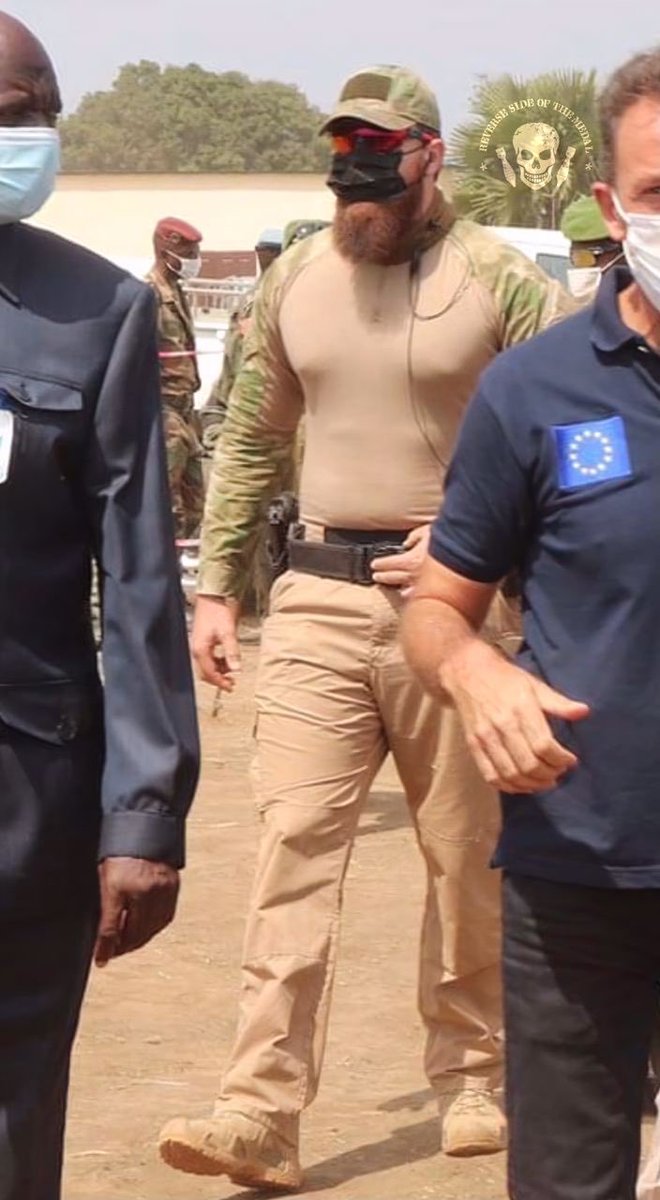 More photos of Russian private military contractors as part of the president of CAR’s security detail. 15/ https://www.instagram.com/p/CITKrBFHM65/?igshid=u7ov0wgs5p4a