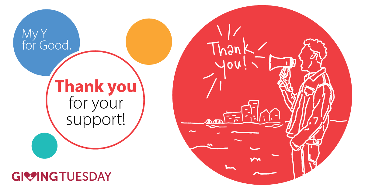YMCASM's tweet photo. Thank you for supporting the Y on #GivingTuesdayCA! Our generous donors contributed $30,000 to support YMCA programs and services across Simcoe, Muskoka & Parry Sound.
It's not too late to donate! Visit https://t.co/38mXG9Pu6u to make your donation today. #MyYForGood https://t.co/vIpeKAFSs7