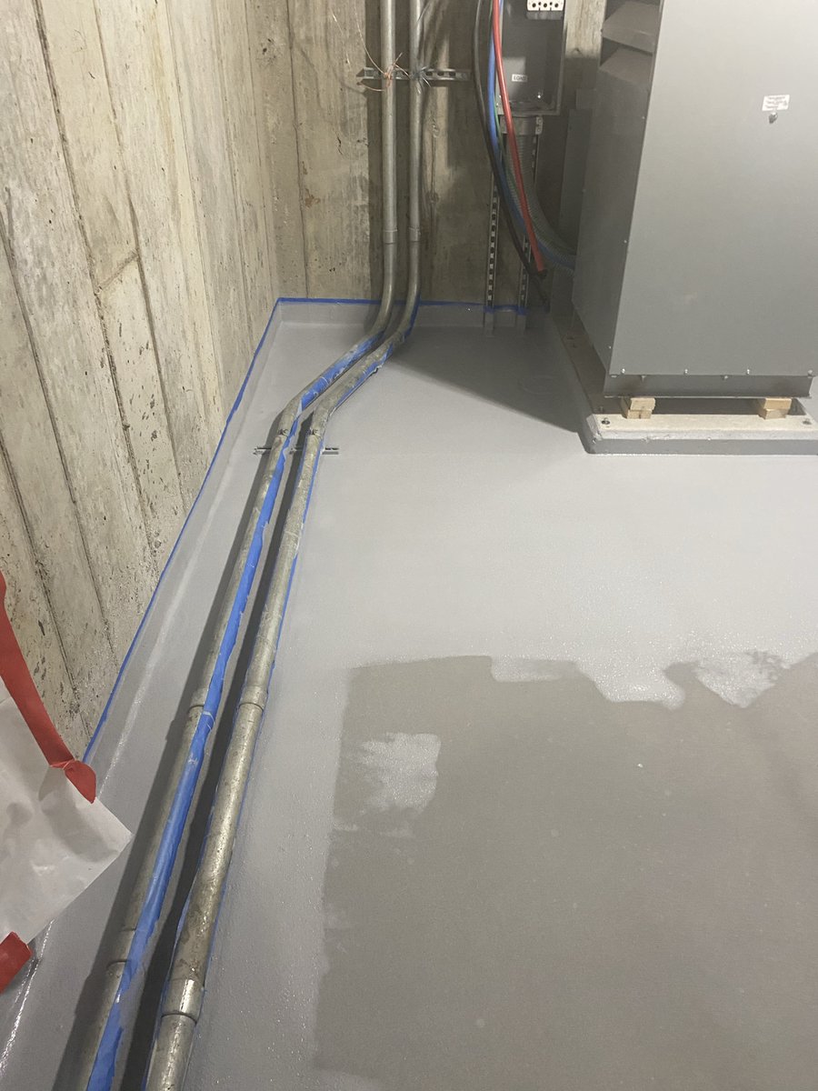soeppainting's tweet photo. Nice shots showing progress and finished work on this new high-performance #flooring in mechanical rooms at @Harvard Andover Hall. Great work by our Highly Trained Highly Skilled team throughout the large scale renovation of this residence hall!

#FlooringContractors #TeamSoep https://t.co/Qlff7fpWDm