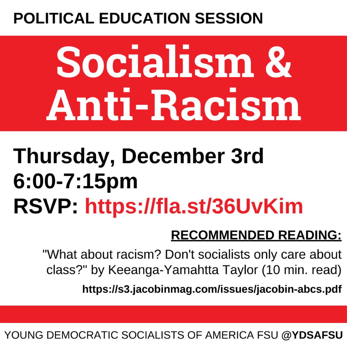 YDSA FSU tweet media