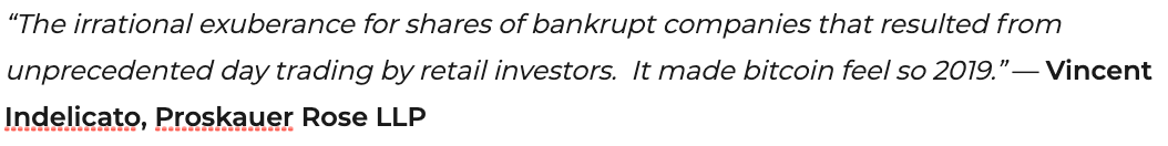 Here is  @proskauer's Vincent Indelicato: