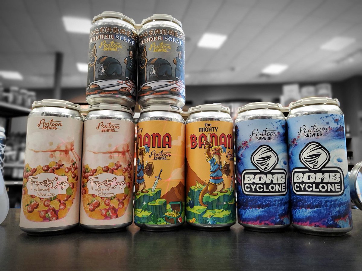 Redstone Liquors On Twitter Fresh Drop Of Pontoon Brewing Fruit Cup Vol 3 Mighty Banana Gingerbread Murder Scene And Bomb Cyclone Now Available In Stoneham Redstone Liquors App And Website Https T Co Wkhkqkmx1u