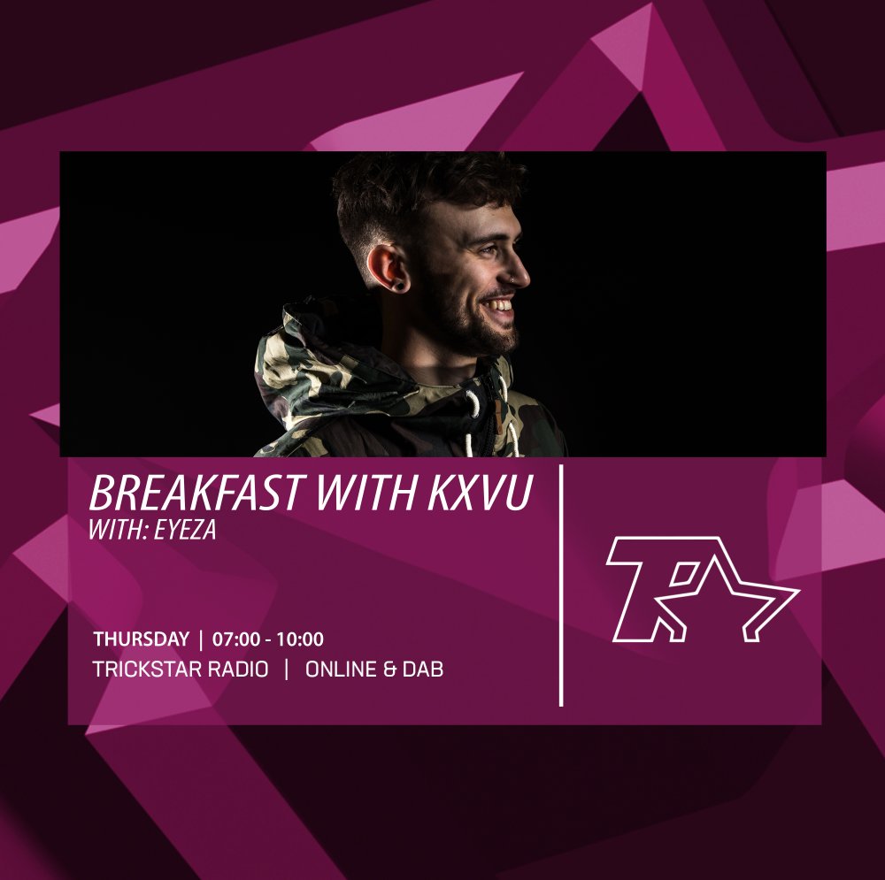 Cub (@cubkxvu) on Twitter photo ANYWAY
I'm done ranting, I have a ridic show tomorrow
<a href="/Heavytrackerz/">THE HEAVYTRACKERZ</a> & <a href="/Eyezabsc/">Eyeza</a> join me for interviews after a couple of fantastic releases
+ We premiere this Friday's new release from <a href="/four40recordsuk/">Four40 Records</a> for the first time!
#BREAKFASTWITHKXVU / @trickstarbtn / 07:00 - 10:00 ANYWAY
I'm done ranting, I have a ridic show tomorrow
<a href="/Heavytrackerz/">THE HEAVYTRACKERZ</a> & <a href="/Eyezabsc/">Eyeza</a> join me for interviews after a couple of fantastic releases
+ We premiere this Friday's new release from <a href="/four40recordsuk/">Four40 Records</a> for the first time!
#BREAKFASTWITHKXVU / @trickstarbtn / 07:00 - 10:00