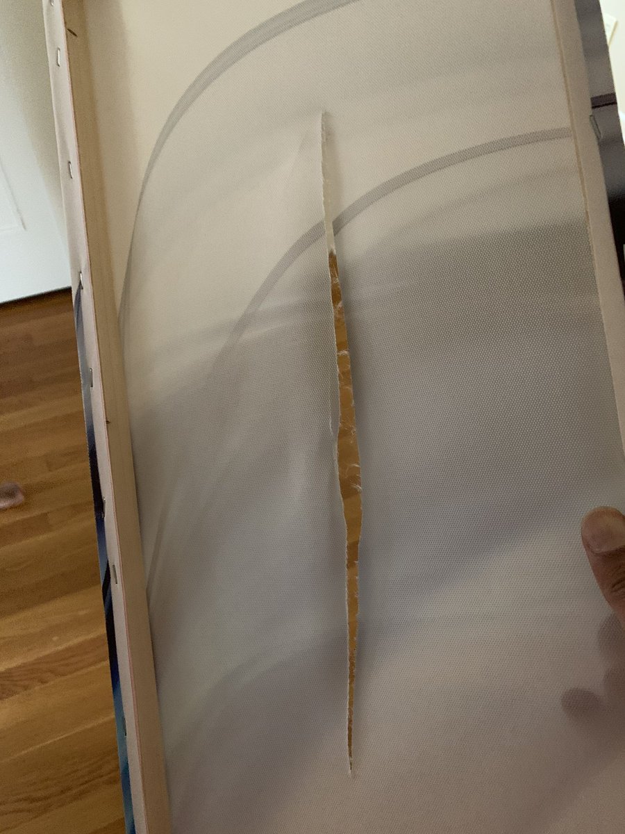 chintanshah123's tweet image. @AskAmex #Amex -  I used to love your customer svc. Filed a #purchaseprotection claim on my Business Blue Plus and you want repair cost to repair a canvas print!!!! I even sent photos, which were unacceptable. Where does one go to “repair” this?