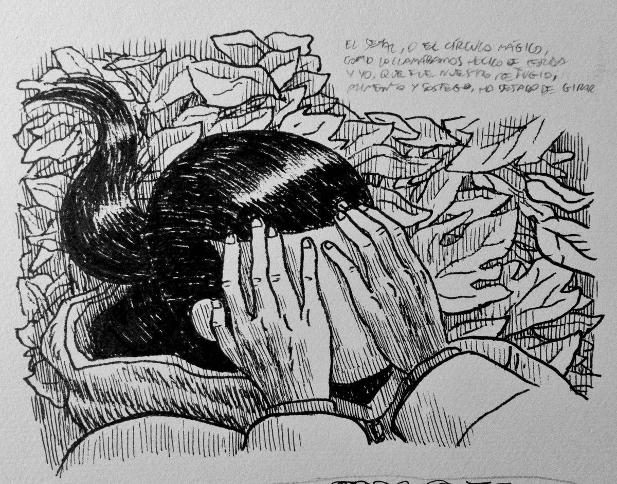 manchado_luis's tweet image. Tres viñetas
#illustration #art #artist #sketchbook #sketch #blackandwithe #ink #comic #graphicnovel