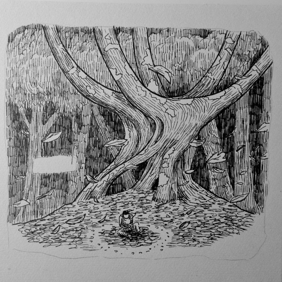 manchado_luis's tweet image. Tres viñetas
#illustration #art #artist #sketchbook #sketch #blackandwithe #ink #comic #graphicnovel