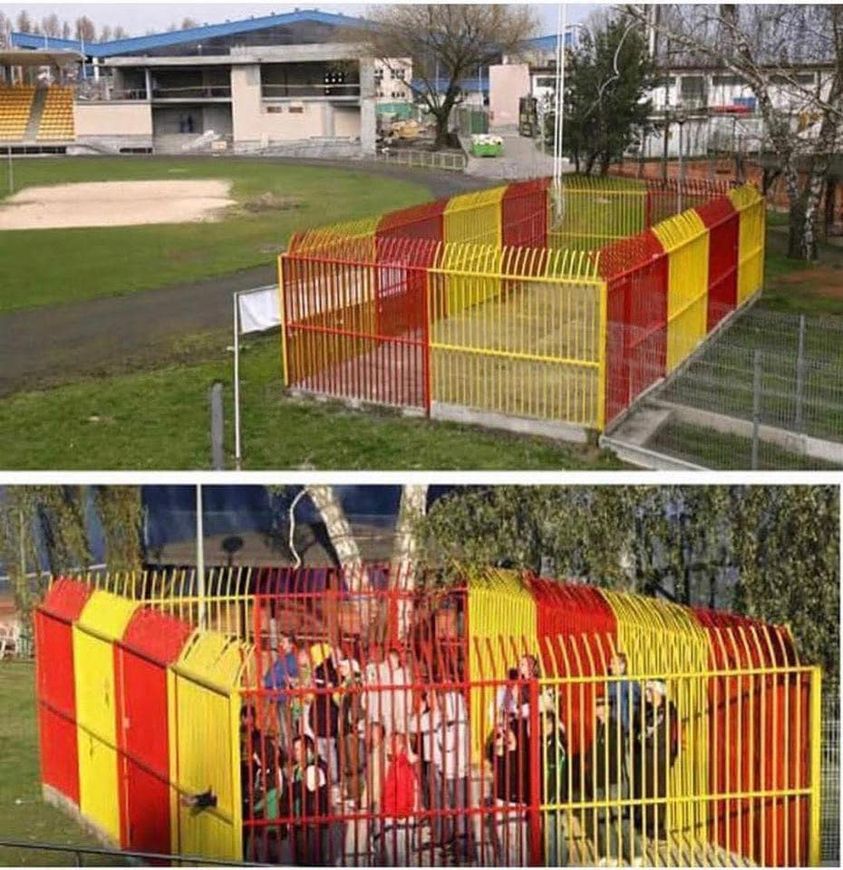 What the f*ck, this is an actual away end in Poland 😂😂😂

Incredible