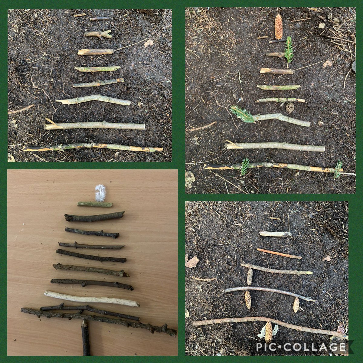Primary 7 <a href="/StColumbas2016/">St Columbas Primary School</a> collected natural resources during their Outdoor Learning session today to make their own Christmas crafts! Watch this space for finished products #creativity #design