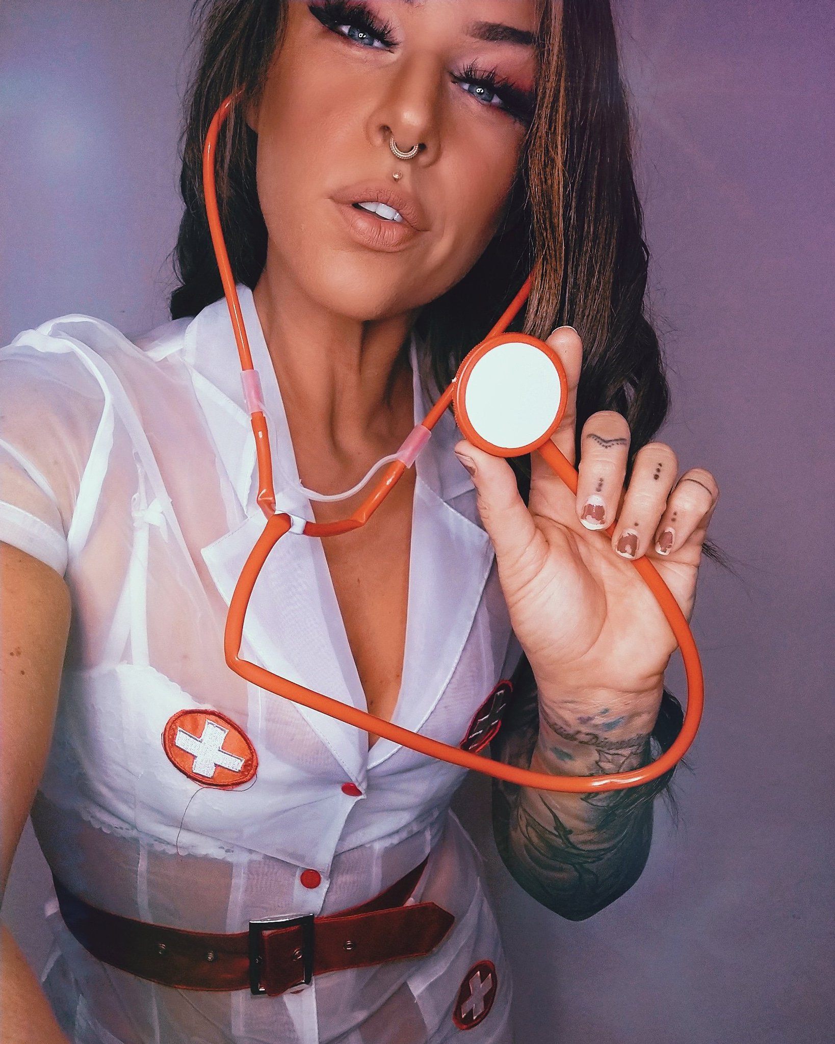 Nurse Stacia's here to take care of you, bb ❤️❤️ https://t.co/YZoiTYyfSn